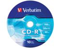 Slika od CD Recordable 700MB Verbatim DataLife 52×, Wagon Wheel 10 pack EP, 43725