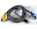 Slika od KVM preklopnik kabel (USB)  3.0m, Roline (za 14.99.3222/3223)
